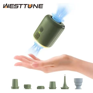 WESTTUNE Mini Air Pump with Camping Lantern